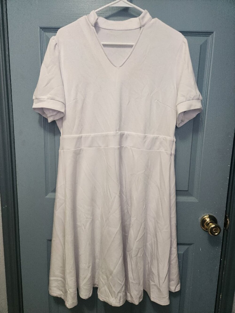 White Tennis Dress 2XL